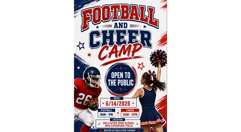 Football & Cheer camp!